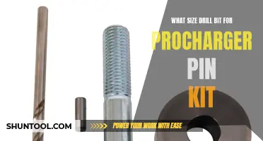 The Ultimate Guide to Choosing the Right Drill Bit for Your Procharger Pin Kit
