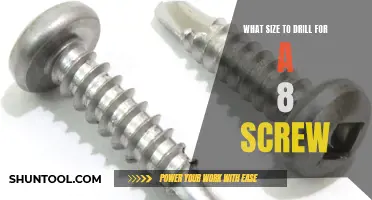 Choosing the Right Drill Bit Size for an 8 Screw: A Complete Guide