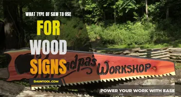 The Best Saws for Creating Wood Signs: A Comprehensive Guide