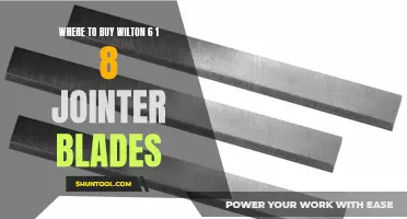 Discover the Best Places to Purchase Wilton 6 1/8" Jointer Blades