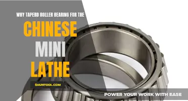 The Benefits of Using Tapered Roller Bearings for Your Chinese Mini Lathe