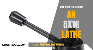 Will a BXA Tool Post Fit an 8x16 Lathe?