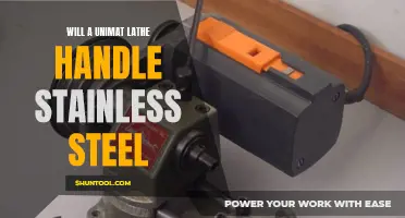 Can a Unimat Lathe Effectively Handle Stainless Steel Projects?