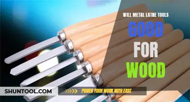 Are Metal Lathe Tools Good for Woodworking?