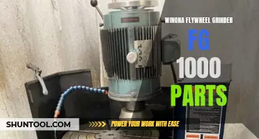 Maintaining Your Winona Flywheel Grinder FG 1000: Essential Parts to Keep in Mind