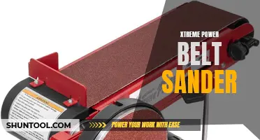 The Xtreme Power Belt Sander: Unleashing the Ultimate Sanding Performance