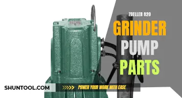 The Essential Parts for Your Zoeller 820 Grinder Pump